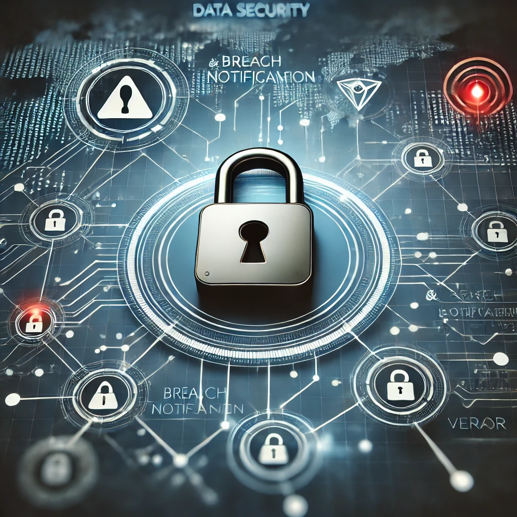 A-professional-image-representing-data-security-and-breach-notification.-Show-a-secure-padlock-on-a-digital-network-background-with-abstract-connectio